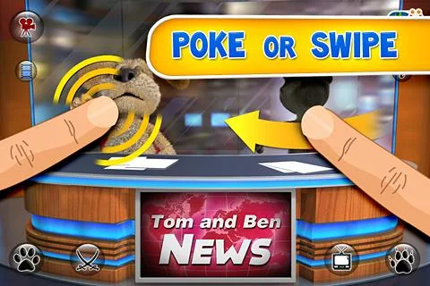 Talking Tom & Ben News Free - screenshot