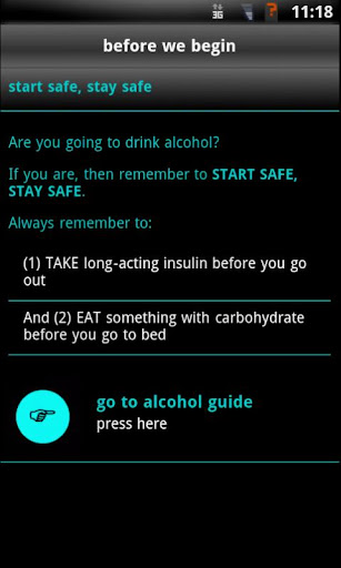 T1D Friend: Alcohol Guide