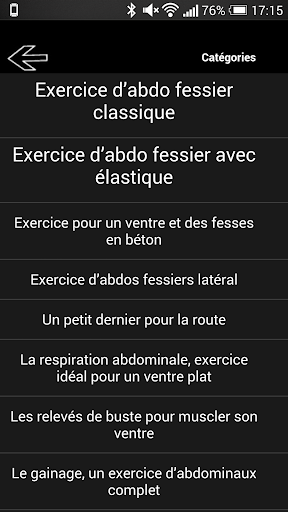 Exercices pour les femmes