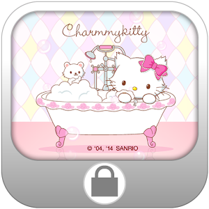 Charmmy Kitty Bath Screen Lock