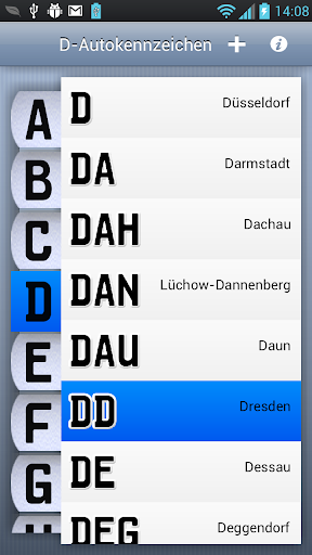 D-Autokennzeichen