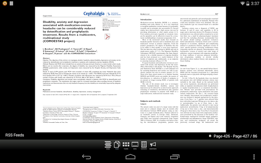 Cephalalgia Journal