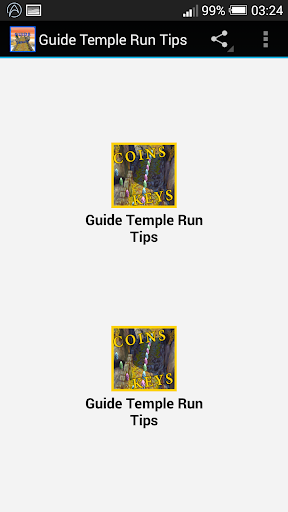 Guide Temple Run Tips