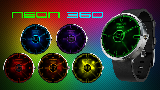 免費下載個人化APP|Neon 360 Watch Face Wear app開箱文|APP開箱王