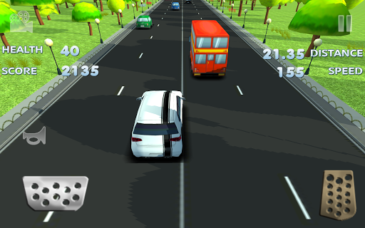 3D Fast Toon Traffic Racer