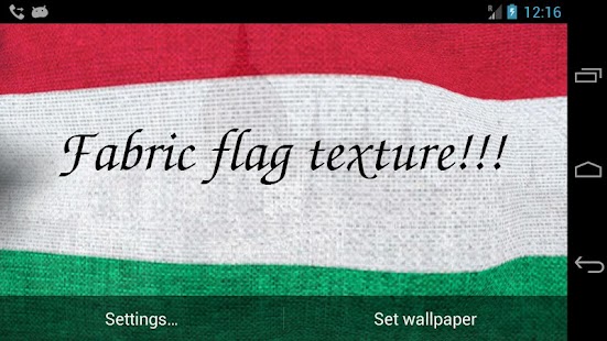 3D Hungary Flag banner