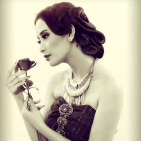 thinking of you by Yudi Saksono - People Portraits of Women