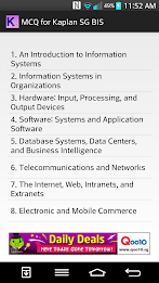 MCQ for Kaplan SG BIS poster 1