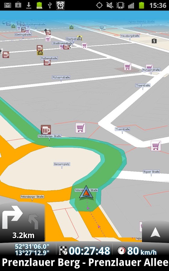 MapFactor: GPS Navigation - screenshot