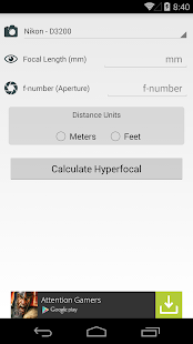How to get HyperFocal Distance Calculator lastet apk for android