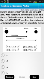 US 8th Algebra poster 21