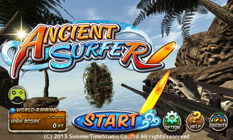 Android application Ancient Surfer screenshort