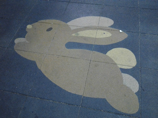 Rabbit Decoration in Tai Hung Tung Playground