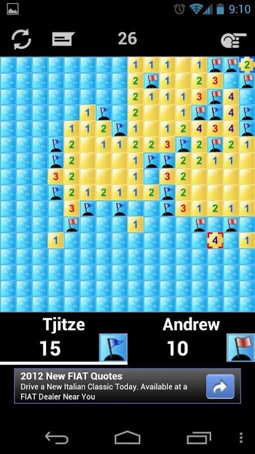 Android application Minesweeper Flags Pro screenshort