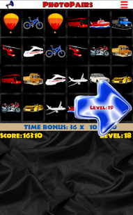 PhotoPairs. Memory game. Screenshots 8