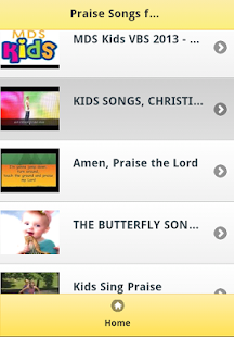 Praise Songs for Kids