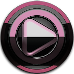 Poweramp skin Black Bordeaux v3.10