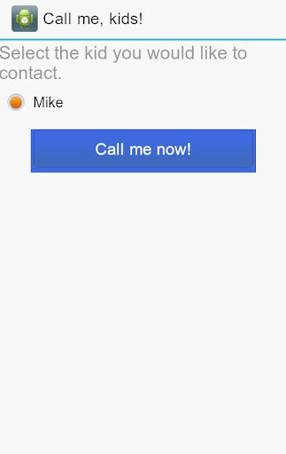 【免費通訊App】Call me, kids!-APP點子