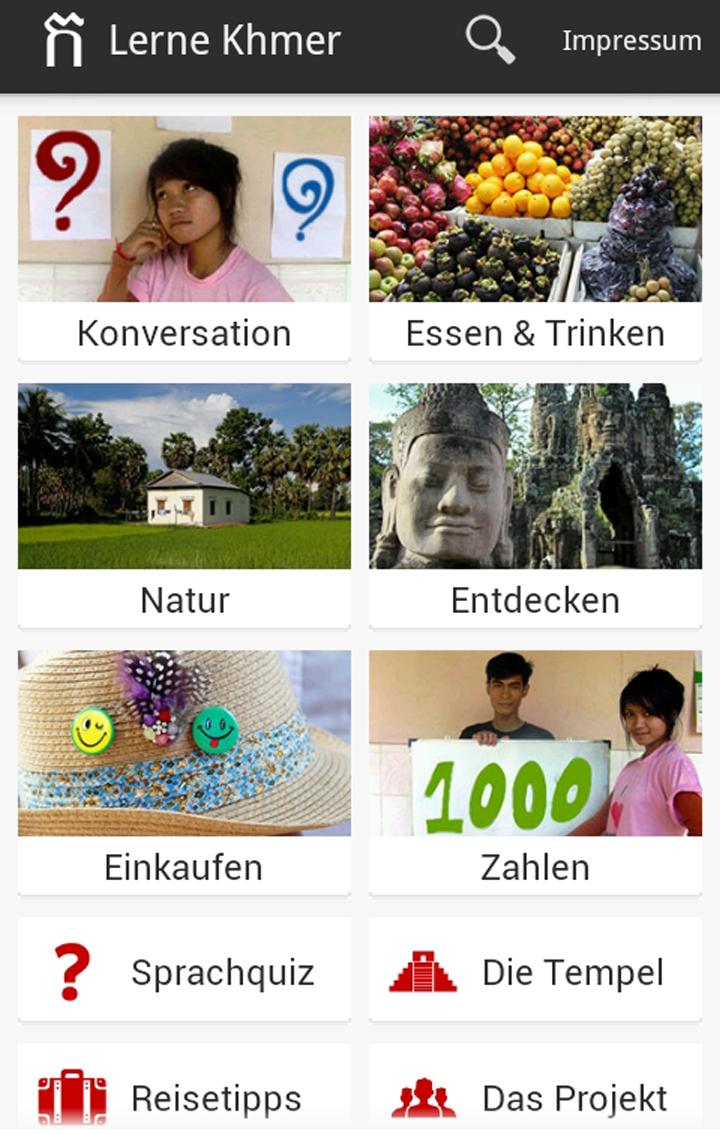 Android application Khmer4You screenshort