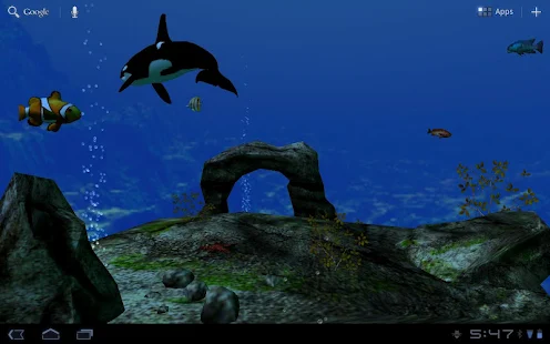 海洋水族館3D壁紙(圖3)-速報App