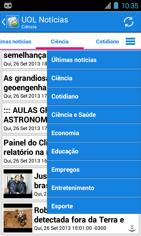 Brasil Notícias Screen 3