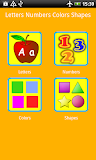 Letters Numbers Colors Shapes