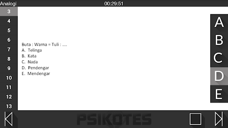 CBT Psikotes poster 4