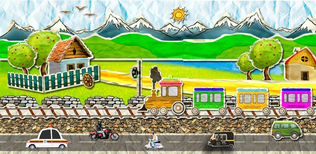 Железная дорога мультяшная картинка