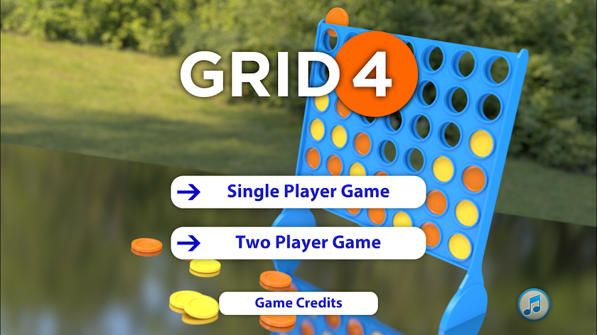 Grid 4 - 3D Connect 4 Screen 1