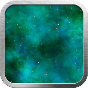 Cyan Nebula Live Wallpaper  Icon