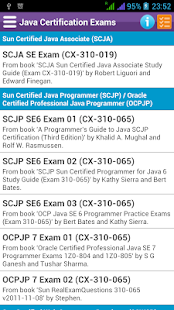 Download Java Certification Exams APK for Android