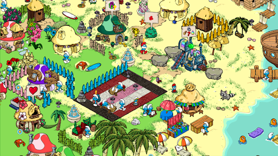 Download Smurfs' Village Apk+Data v1.3.0a Unlimited Money