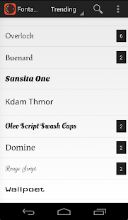 Fontasy - Google Fonts Browser(圖2)-速報App