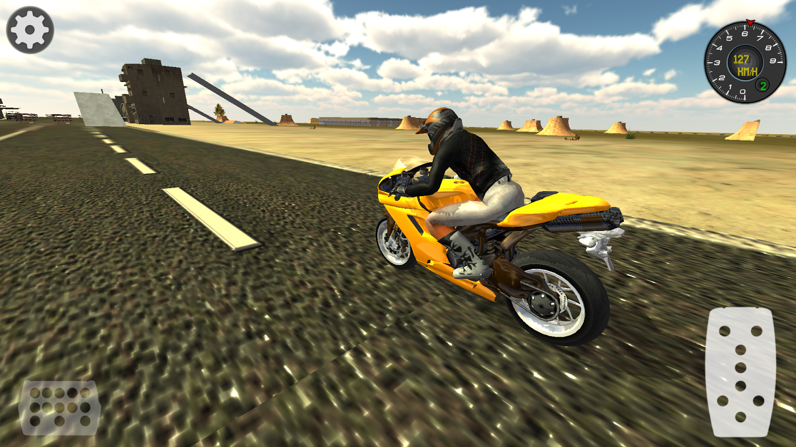 Motor Bike Crush Simulator 3D Apl Android Di Google Play