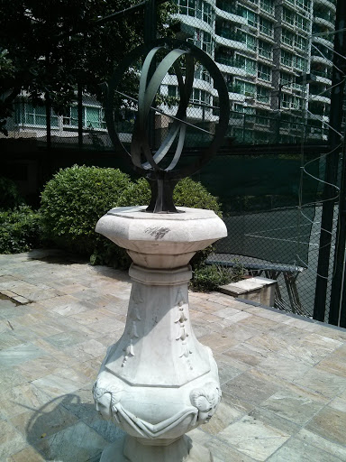 Statue Outside the Tennis Yard