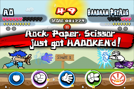 Free ROSHAMBO FIGHTER+ RPS HADOUKEN APK for PC