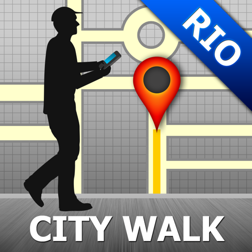 Rio de Janeiro Map and Walks 旅遊 App LOGO-APP開箱王