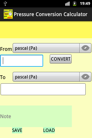 Pressure Conversion Calculator