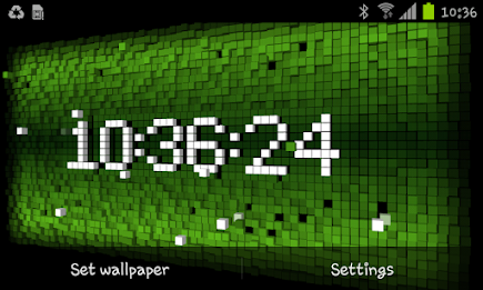 Cube City 3D Live Wallpaper poster 7