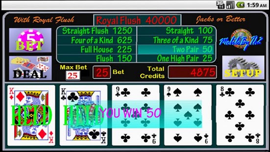 Free Download Jacks or Better Poker APK for Android