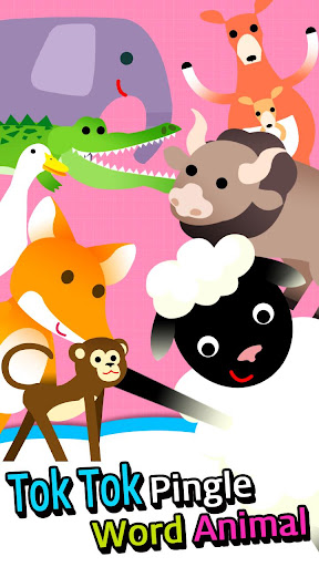 【免費教育App】Pingle:Animal Word Sticker-APP點子