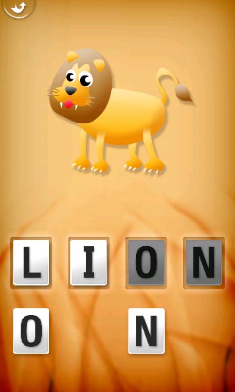 Android application First Kids Words screenshort