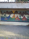 Painted Bus Stop