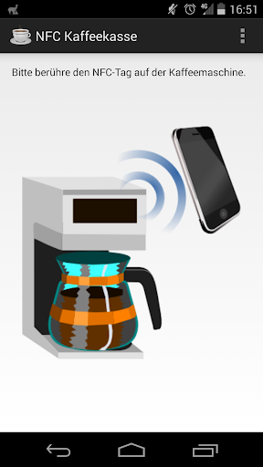 NFC Kaffeekasse