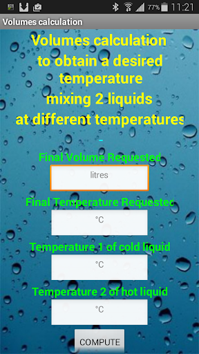 Volume and Temperature