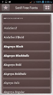 How to mod Serif Fonts Free 6.0 apk for bluestacks