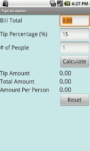 Tip Calculator Screenshots 0