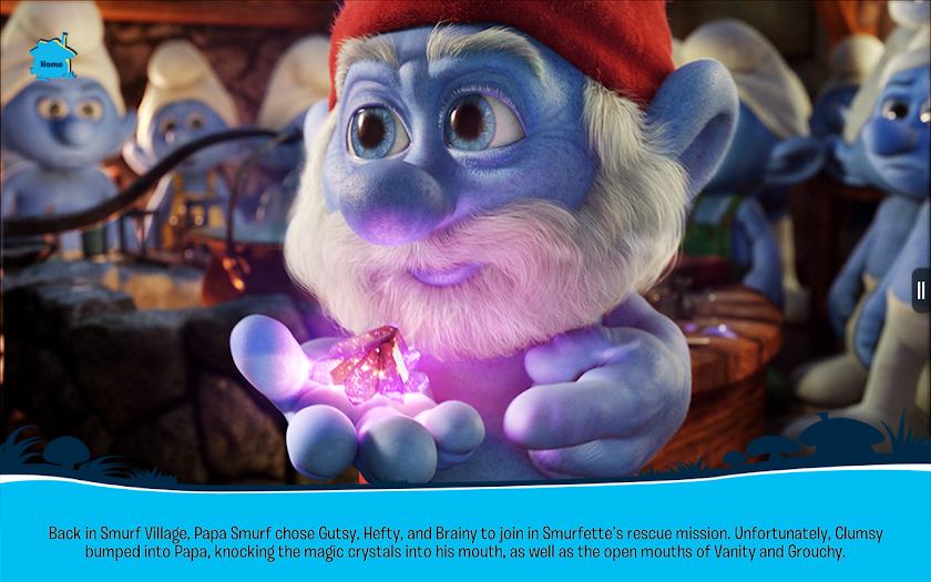 The Smurfs 2 Movie Storybook Screen 3