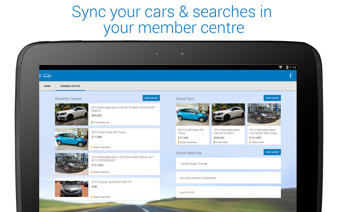 Searched Term: car sales.com.au