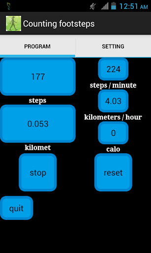 Running And Walking Pedometer